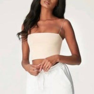 Meshki Yvonne Crop Top XS NWOT